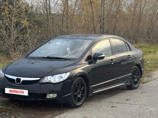 2007 Honda Civic VIII, чёрный, 379500 рублей, вид 1
