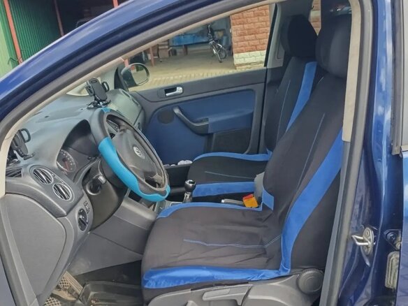 2007 Volkswagen Golf Plus I, синий, 490000 рублей - вид 4
