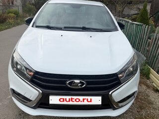 2019 Lada (ВАЗ) Vesta I, белый, 1270000 рублей, вид 2