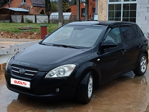 2008 Kia Ceed I, чёрный, 550000 рублей