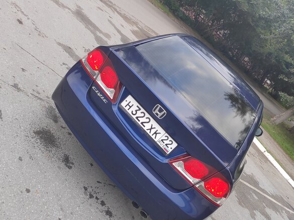 2009 Honda Civic VIII Рестайлинг, синий - вид 13