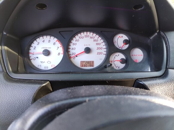 2007 Mitsubishi Lancer IX Рестайлинг, чёрный, 250000 рублей - вид 10