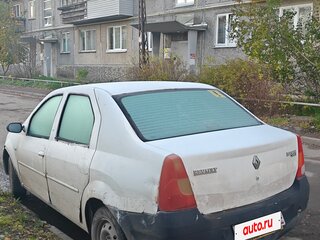 2005 Renault Logan I, белый, 124999 рублей, вид 4