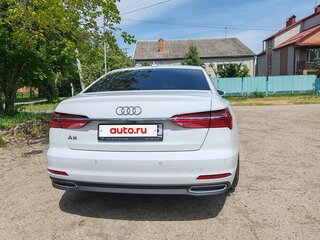 2021 Audi A6 40 TDI V (C8), белый, 3650000 рублей, вид 5