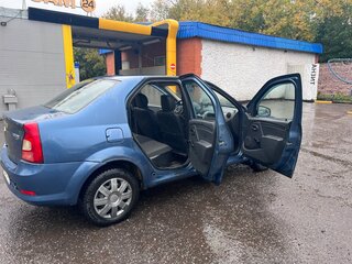 2013 Renault Logan I Рестайлинг, синий, 180000 рублей, вид 5