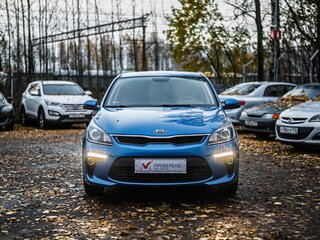 2020 Kia Rio IV Рестайлинг, синий, 1305000 рублей, вид 3
