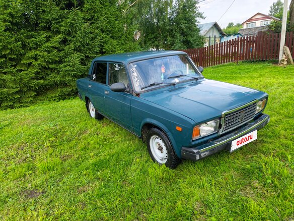 2005 Lada (ВАЗ) 2107, синий, 120000 рублей - вид 2