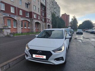 2019 Hyundai Solaris II, серебристый, 1050000 рублей, вид 1