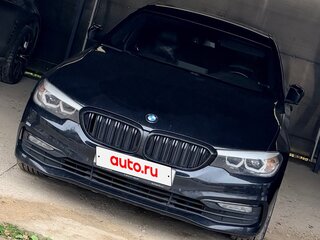 2017 BMW 5 серии 520d VII (G30/G31/G38), чёрный, 2400000 рублей, вид 1