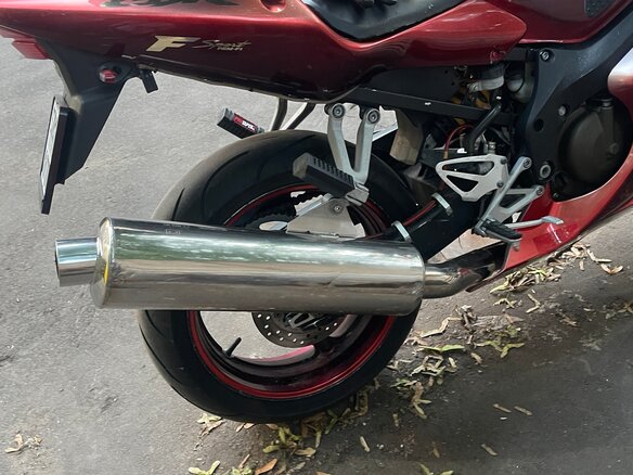 2002 Honda CBR 600F, красный, 400000 рублей - вид 7