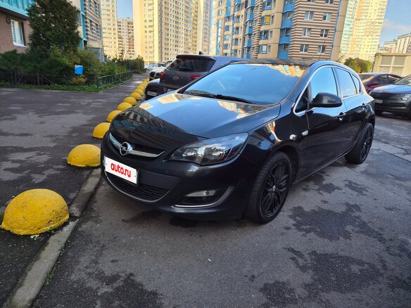 2014 Opel Astra J Рестайлинг, чёрный, 850000 рублей