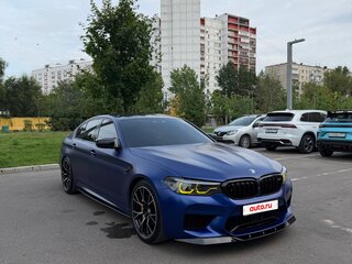 2019 BMW M5 Competition VI (F90), синий, 7000000 рублей, вид 4