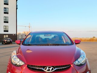 2012 Hyundai Elantra V (MD), красный, 978200 рублей, вид 3