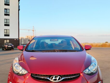 2012 Hyundai Elantra V (MD), красный, 978200 рублей, вид 3
