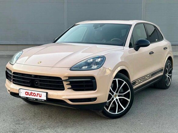 2018 Porsche Cayenne S III, бежевый - вид 1