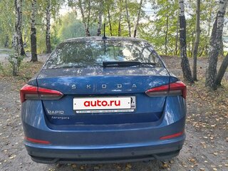 2020 Skoda Rapid II, синий, 1250000 рублей, вид 5
