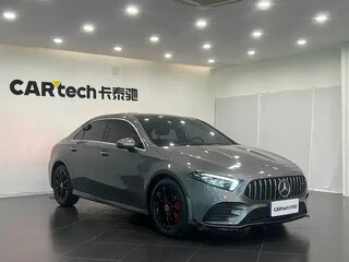 2022 Mercedes-Benz A-Класс 180 Long IV (W177) Рестайлинг, серый, 1790002 рублей, вид 3