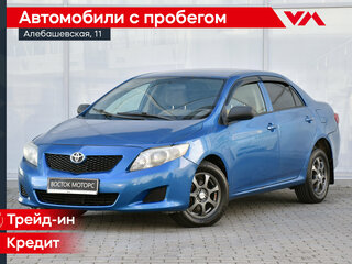 2008 Toyota Corolla X (E140, E150), синий, 580000 рублей, вид 1