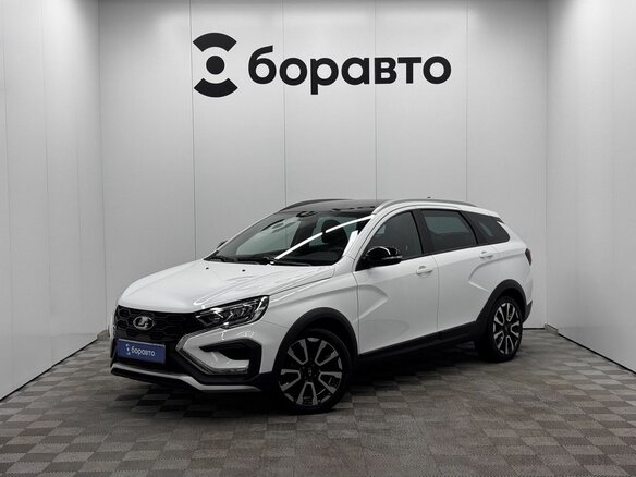 2024 Lada (ВАЗ) Vesta SW Cross I Рестайлинг (NG), белый, 1590000 рублей