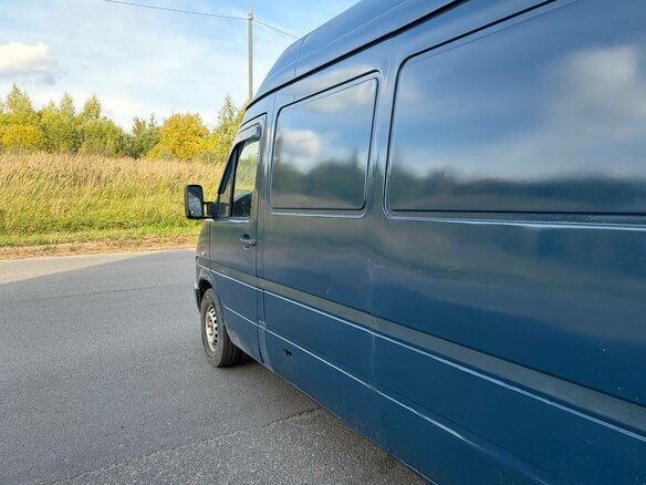 2003 Volkswagen LT, синий, 479000 рублей - вид 10