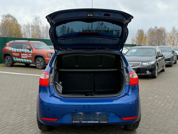 2013 Kia Rio 4-speed III, синий, 965000 рублей - вид 12