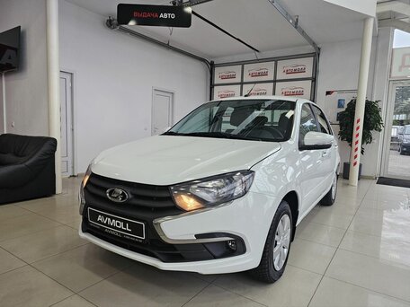 2022 Lada (ВАЗ) Granta I Рестайлинг, белый, 835000 рублей, вид 2