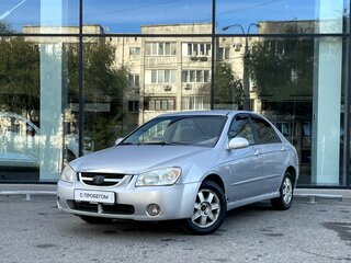2006 Kia Cerato I, серебристый, 405000 рублей, вид 1