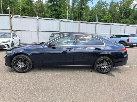 2022 Mercedes-Benz C-Класс 200 V (W206), синий, 4300000 рублей, вид 4