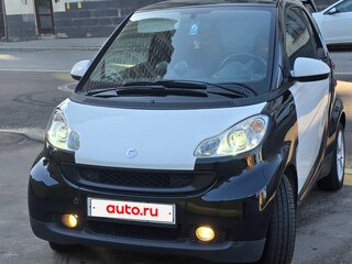 2009 Smart Fortwo II, чёрный, 680000 рублей, вид 1