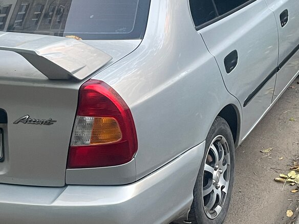 2010 Hyundai Accent ТагАЗ II, серебристый, 450000 рублей - вид 4