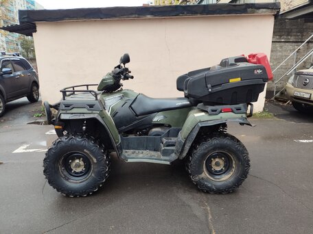 2012 Polaris Sportsman 500, зелёный, 470000 рублей, вид 4