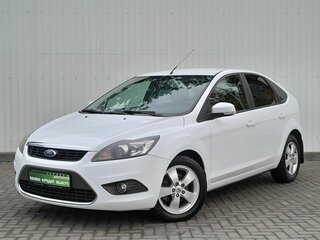 2008 Ford Focus II Рестайлинг, белый, 699000 рублей, вид 1