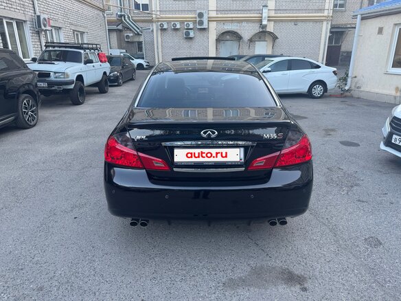 2009 Infiniti M35 III Рестайлинг, чёрный, 1200000 рублей - вид 9