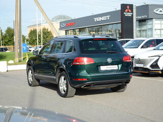 2011 Volkswagen Touareg II, зелёный, 1597890 рублей, вид 4