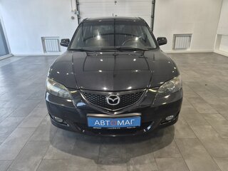 2006 Mazda 3 I (BK) Рестайлинг, чёрный, 669000 рублей, вид 2
