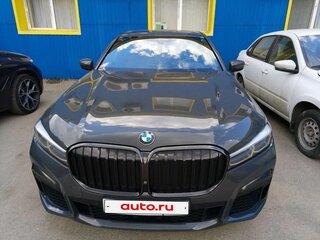 2020 BMW 7 серии 730d xDrive VI (G11/G12) Рестайлинг, серый, 7100000 рублей, вид 3