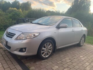 2008 Toyota Corolla AMT X (E140, E150), серебристый, 500000 рублей, вид 1