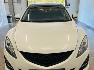 2011 Mazda 6 II (GH) Рестайлинг, белый, 1150000 рублей, вид 4