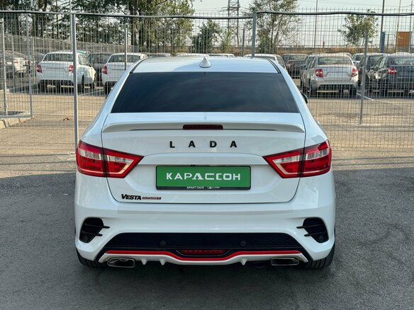 2021 Lada (ВАЗ) Vesta Sport I, белый - вид 3