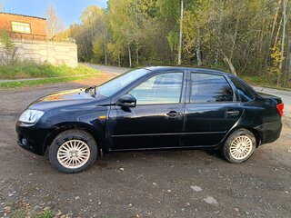 2014 Lada (ВАЗ) Granta I, синий, 219000 рублей, вид 3