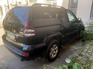 2008 Toyota Land Cruiser Prado 5-speed 120 Series Рестайлинг, чёрный, 1740000 рублей, вид 4
