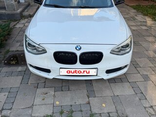 2012 BMW 1 серии 116i II (F20/F21), белый, 1175000 рублей, вид 1