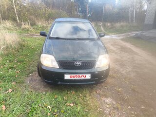2003 Toyota Corolla IX (E120, E130), зелёный, 205000 рублей, вид 1