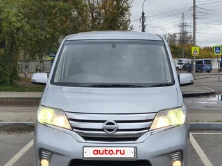 2012 Nissan Serena IV (C26), серебристый, 1320000 рублей, вид 3