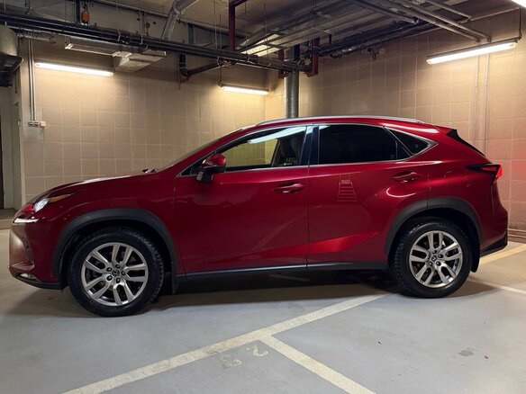 2018 Lexus NX 200 I Рестайлинг, красный, 4000000 рублей - вид 4