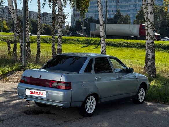 2002 Lada (ВАЗ) 2110, серебристый - вид 5