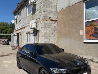 2019 BMW 3 серии 320d VII (G2x), чёрный, 3000000 рублей, вид 2