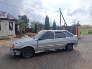 2007 Lada (ВАЗ) 2114, серебристый, 80000 рублей, вид 4