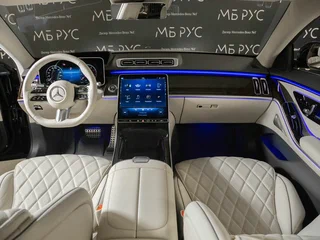 2024 Mercedes-Benz S-Класс 500 Long 4MATIC VII (W223), чёрный, 18928000 рублей, вид 2