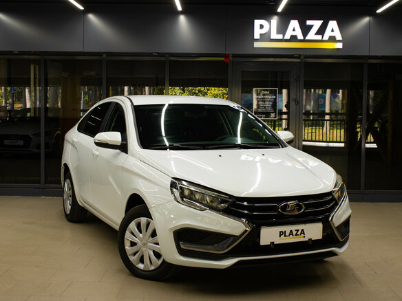 2023 Lada (ВАЗ) Vesta I Рестайлинг (NG), белый - вид 1